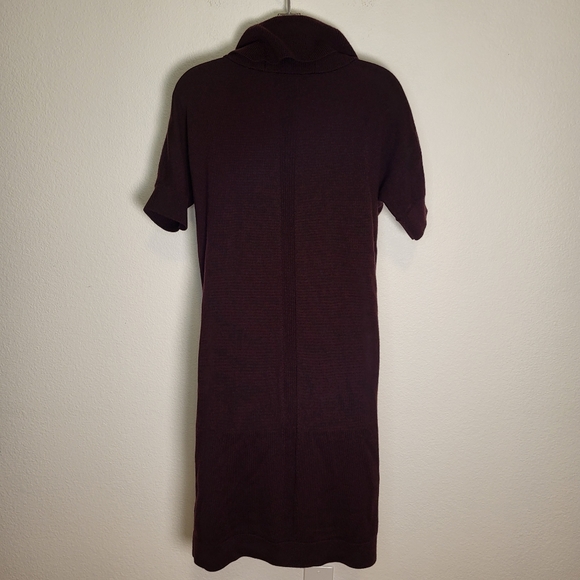 Lands End Merino Wool Cowl Neck Sweater Dress size XSmall Petite - Picture 2 of 8